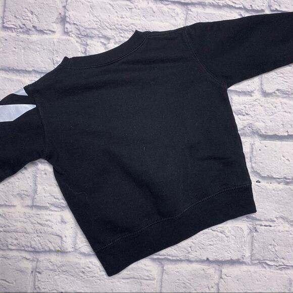 Rabbit Skins 'Milo' Sweatshirt in Black - Picture 4 of 5